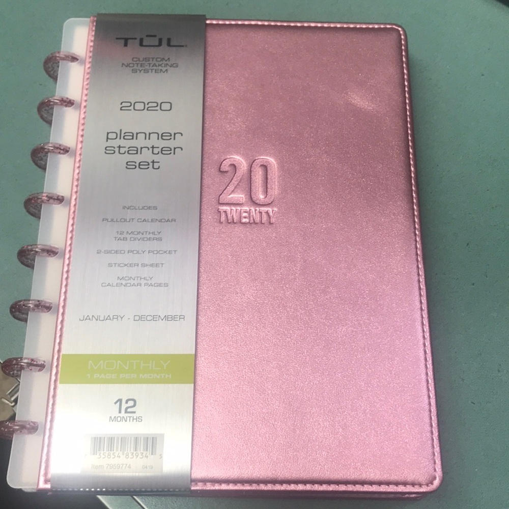 2020 Tul planner starter kit.